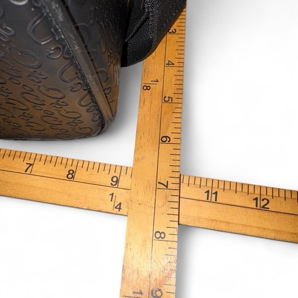 GUESS Black Embossed Lunch Bag - Picture 8 of 8